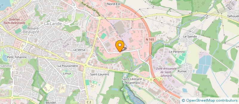 localisation de l'entreprise VITAMINE à VANNES