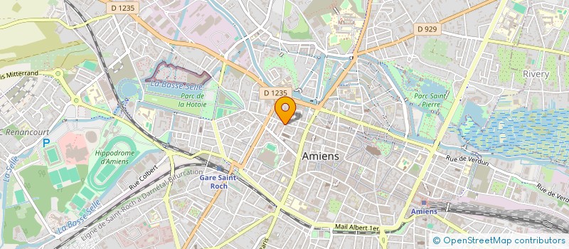 localisation de l'entreprise VITAMINE à AMIENS