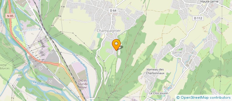 localisation de l'entreprise VITAMINE  CHAMPAGNIER