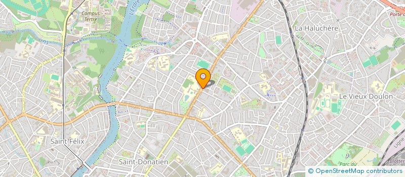localisation de l'entreprise VITAMINE D  NANTES