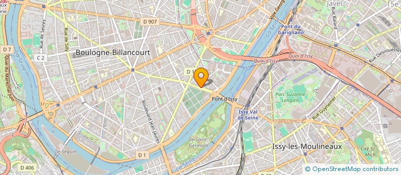 localisation de l'entreprise VITAMINE P à BOULOGNE-BILLANCOURT