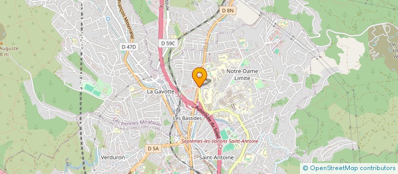 localisation de l'entreprise VITAMINES à MARSEILLE