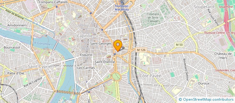 localisation de l'entreprise VITAMINES D à TOULOUSE