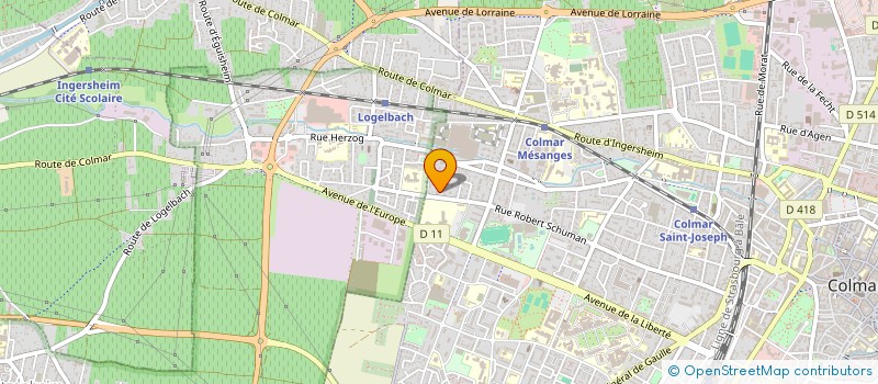 localisation de l'entreprise VITAMOON à COLMAR
