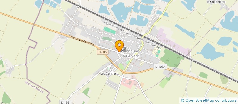 localisation de l'entreprise VITAMUSIQUE à VILLENEUVE-LA-GUYARD