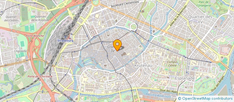 localisation de l'entreprise VITANA SXB à STRASBOURG
