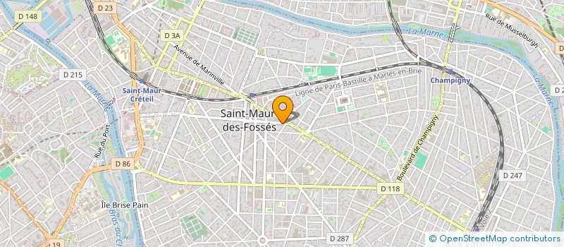 localisation de l'entreprise VITANATURE à SAINT-MAUR-DES-FOSSES