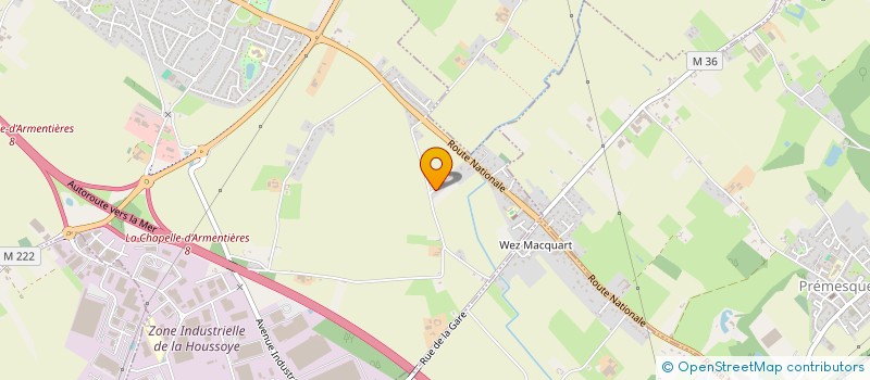 localisation de l'entreprise VITANETT à LA CHAPELLE-D'ARMENTIERES