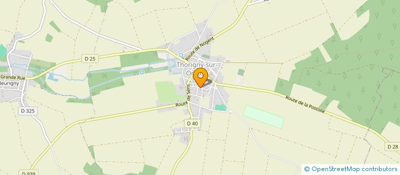 localisation de l'entreprise VITANEUF  THORIGNY-SUR-OREUSE