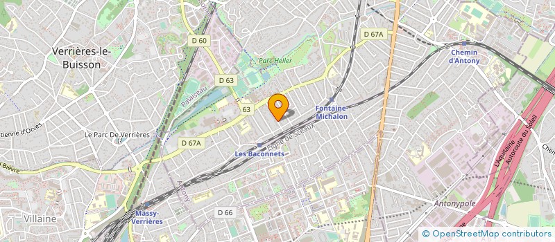 localisation de l'entreprise VITANLINK à ANTONY