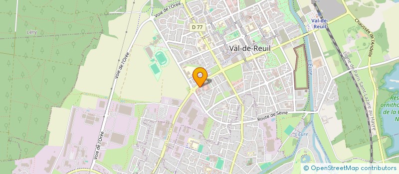 localisation de l'entreprise VITANOVA ENR à VAL-DE-REUIL