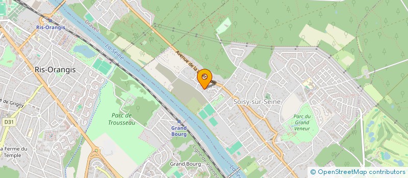 localisation de l'entreprise VITAPLUS à SOISY-SUR-SEINE