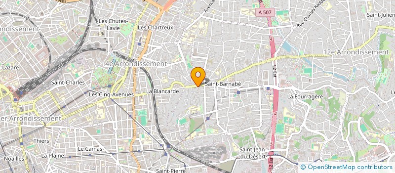 localisation de l'entreprise VITAPREV à MARSEILLE