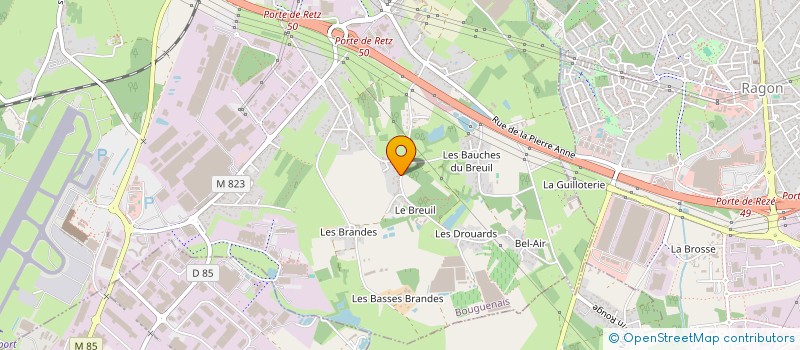 localisation de l'entreprise VITAREL à BOUGUENAIS