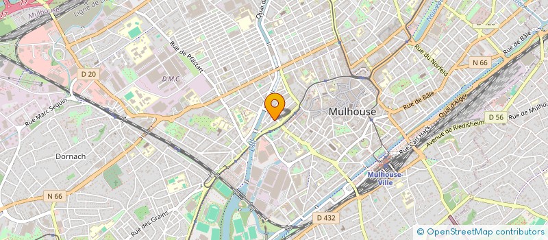 localisation de l'entreprise VITASIA à MULHOUSE