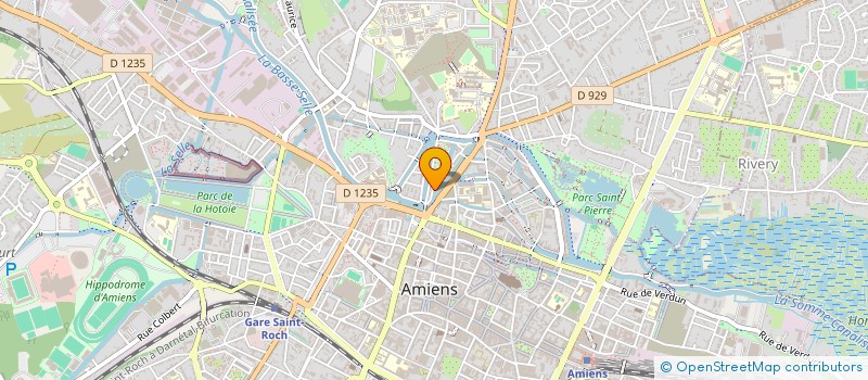 localisation de l'entreprise VITASPORT à AMIENS