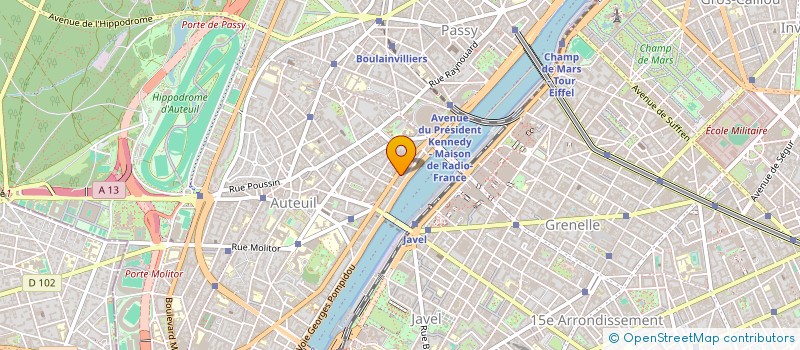 localisation de l'entreprise VITATHOME à PARIS