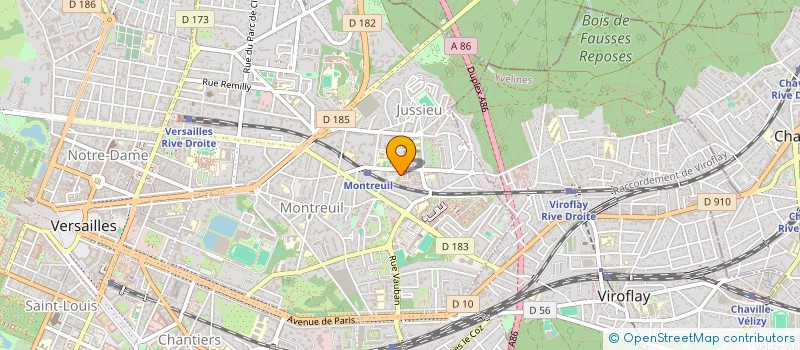 localisation de l'entreprise VITAUCE à VERSAILLES