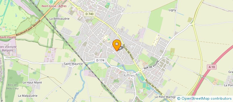 localisation de l'entreprise VITAVIE  AIFFRES