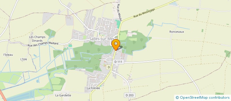 localisation de l'entreprise VITAWEB  SALLES-SUR-MER