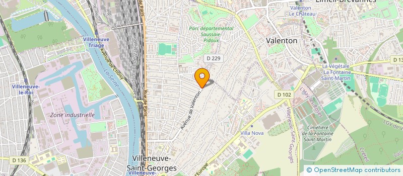 localisation de l'entreprise VITCH OPTIQUE  VILLENEUVE-SAINT-GEORGES