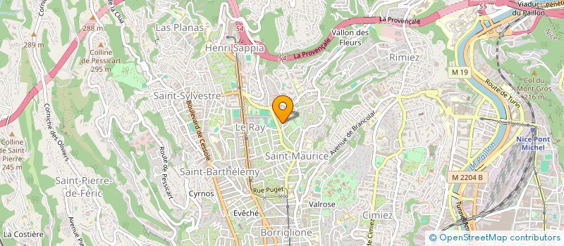 localisation de l'entreprise VITCONSTRUCT  NICE