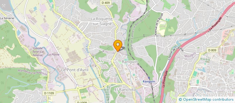 localisation de l'entreprise VITE AUTO TRANSPORTSERVICES 06 à CANNES