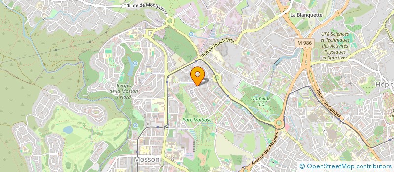 localisation de l'entreprise VITE-CLEAN à MONTPELLIER
