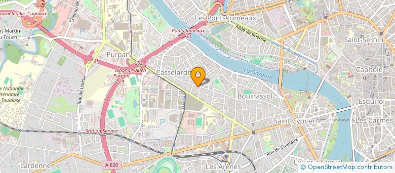 localisation de l'entreprise VITEA à TOULOUSE