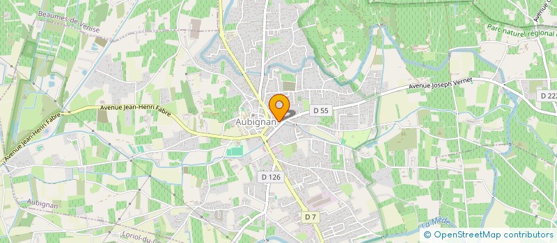localisation de l'entreprise VITEC à AUBIGNAN