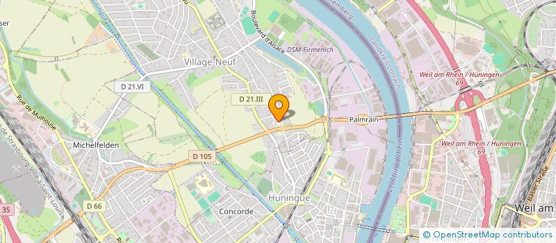 localisation de l'entreprise VITECO à VILLAGE-NEUF