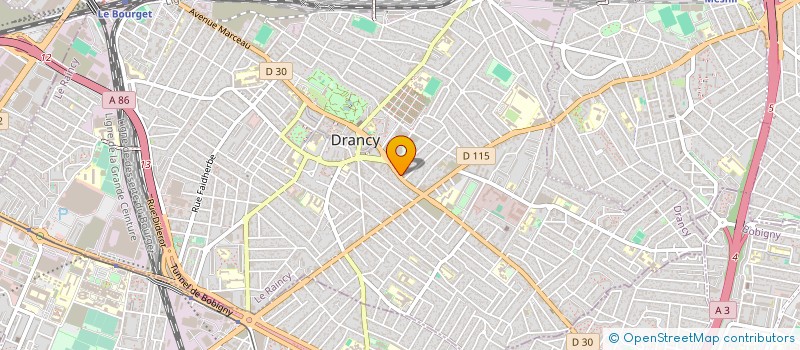 localisation de l'entreprise VITELEC à DRANCY