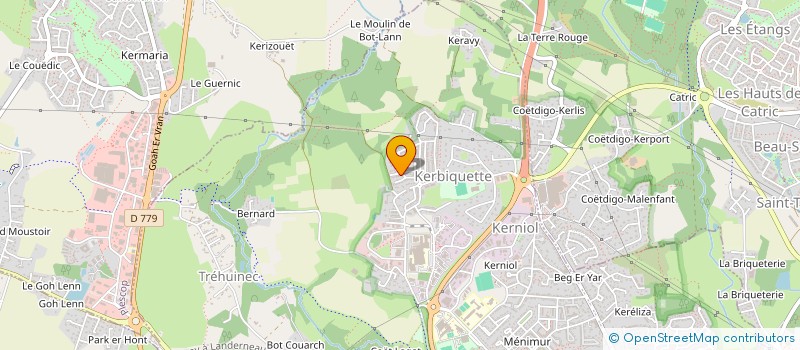 localisation de l'entreprise VITELOTTE à VANNES