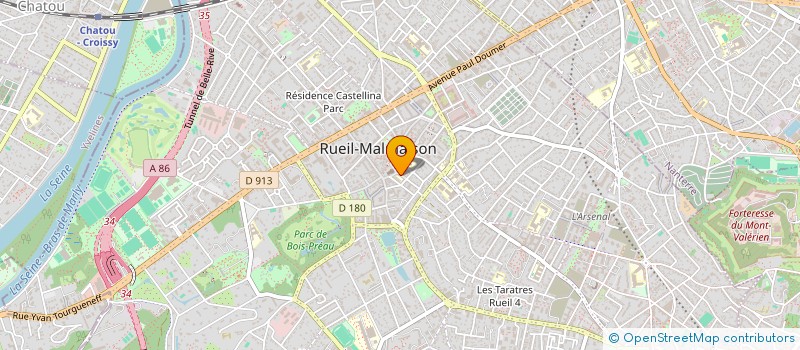 localisation de l'entreprise VITEO à RUEIL-MALMAISON