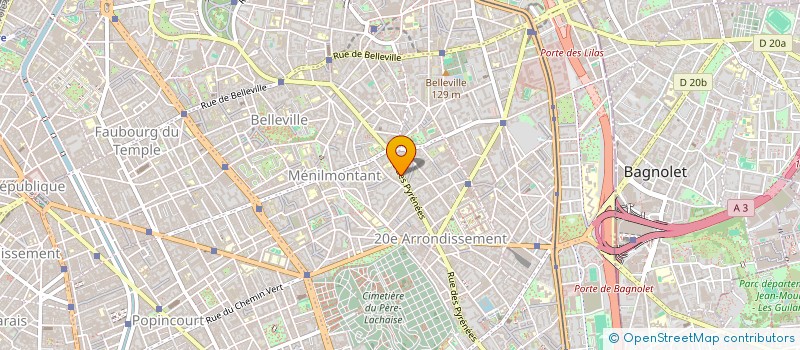 localisation de l'entreprise VITER à PARIS