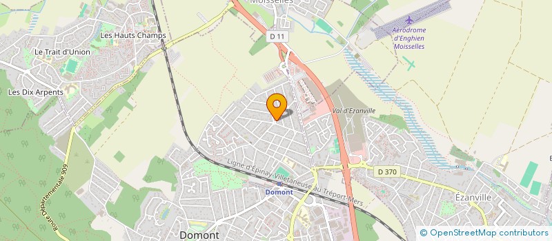 localisation de l'entreprise VITERAPID' à DOMONT