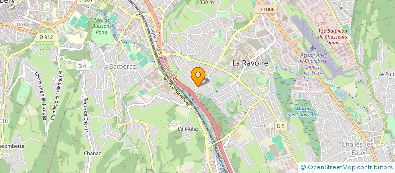 localisation de l'entreprise VITESS  LA RAVOIRE