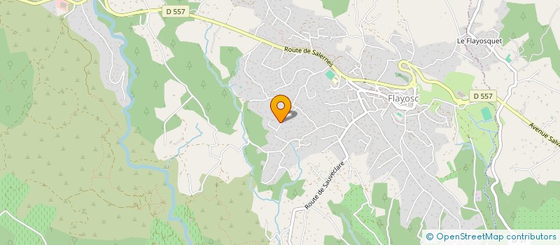 localisation de l'entreprise VITESSE  FLAYOSC