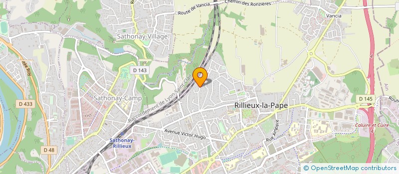 localisation de l'entreprise VITESSE  RILLIEUX-LA-PAPE