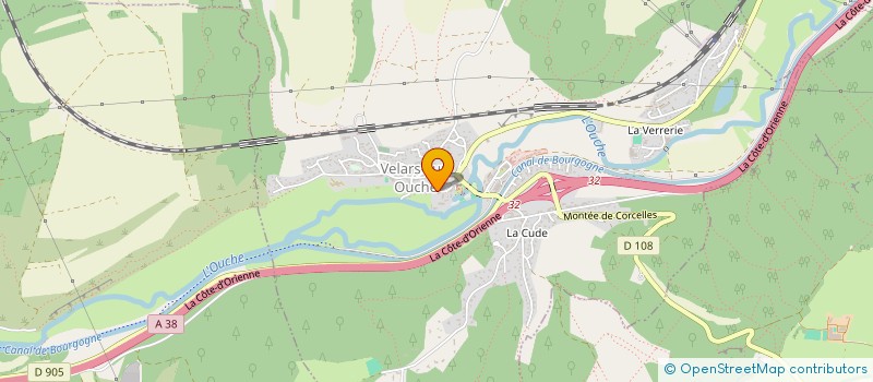 localisation de l'entreprise VITESSE DE CROISIERE  PLOMBIERES-LES-DIJON