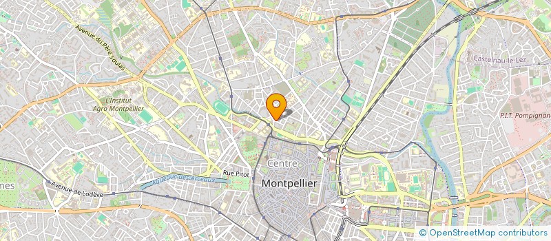localisation de l'entreprise VITESSE MONTPELLIER AEROBIE à MONTPELLIER