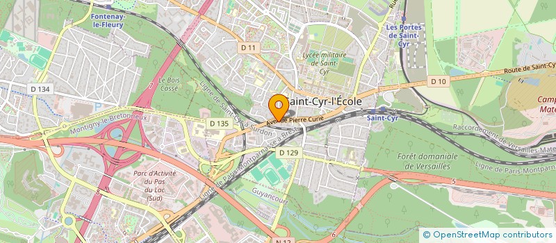 localisation de l'entreprise VITESSE PARE-BRISE à SAINT-CYR-L'ECOLE