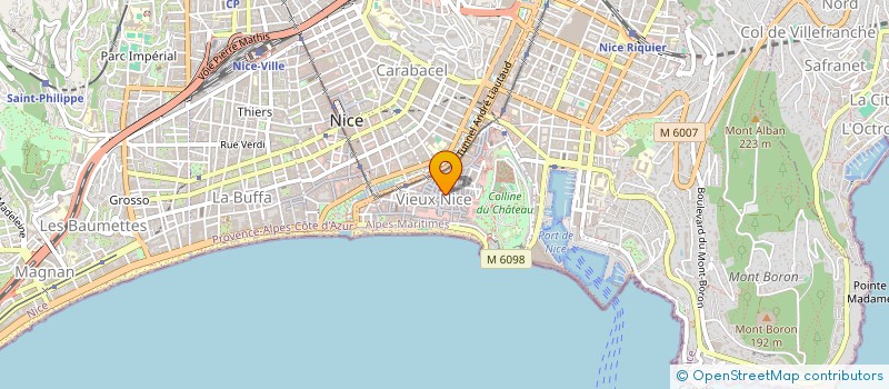 localisation de l'entreprise VITESSEMAX  NICE