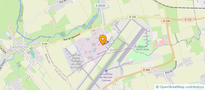 localisation de l'entreprise VITEXPORT à MERVILLE