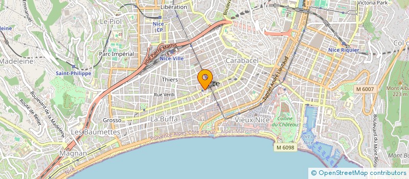 localisation de l'entreprise VITGO à NICE