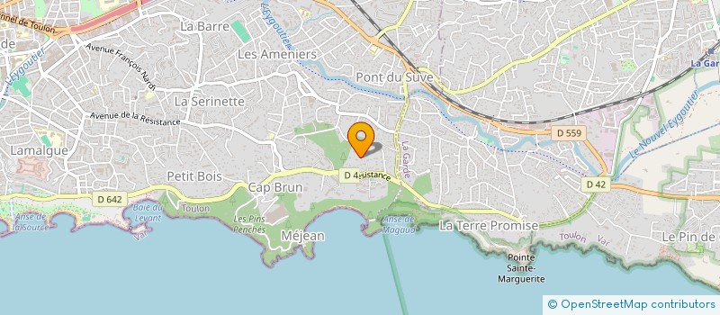 localisation de l'entreprise VITHAL INTERNATIONAL PRODUCTION à TOULON
