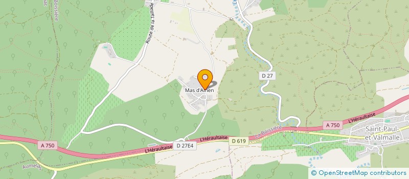 localisation de l'entreprise VITHICOM  LA BOISSIERE