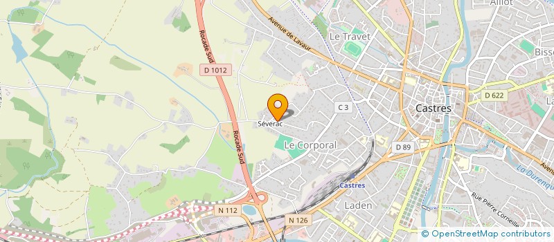 localisation de l'entreprise VITHOM  CASTRES