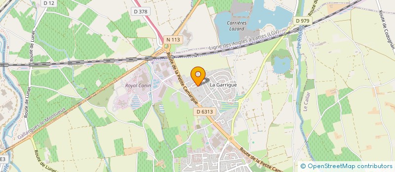 localisation de l'entreprise VITI AGRI  AIMARGUES