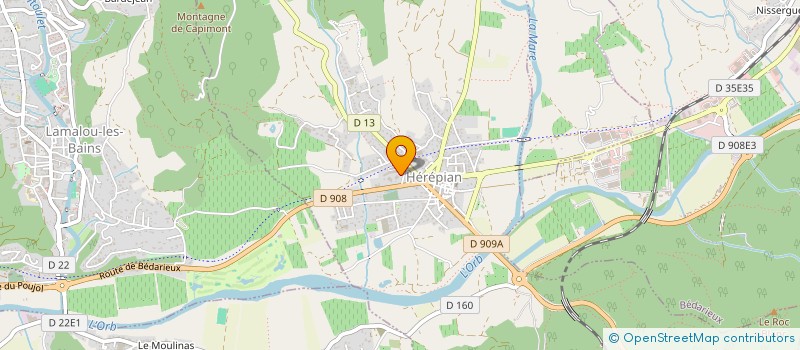 localisation de l'entreprise VITI CONSEIL  FAUGERES